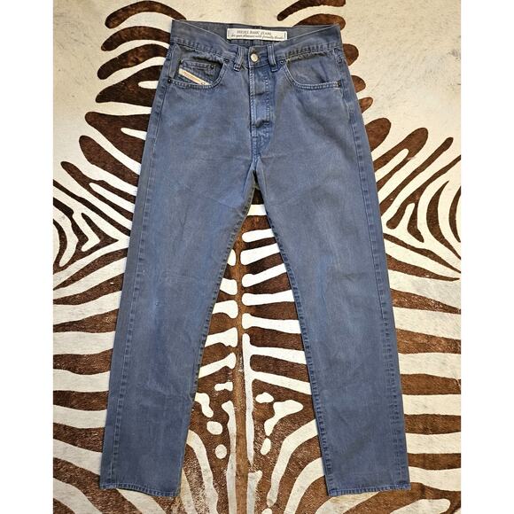 Vintage Diesel Basic Jeans Blue Denim Pants Mens Size 29 Made In Italy Luxury - Picture 1 of 9